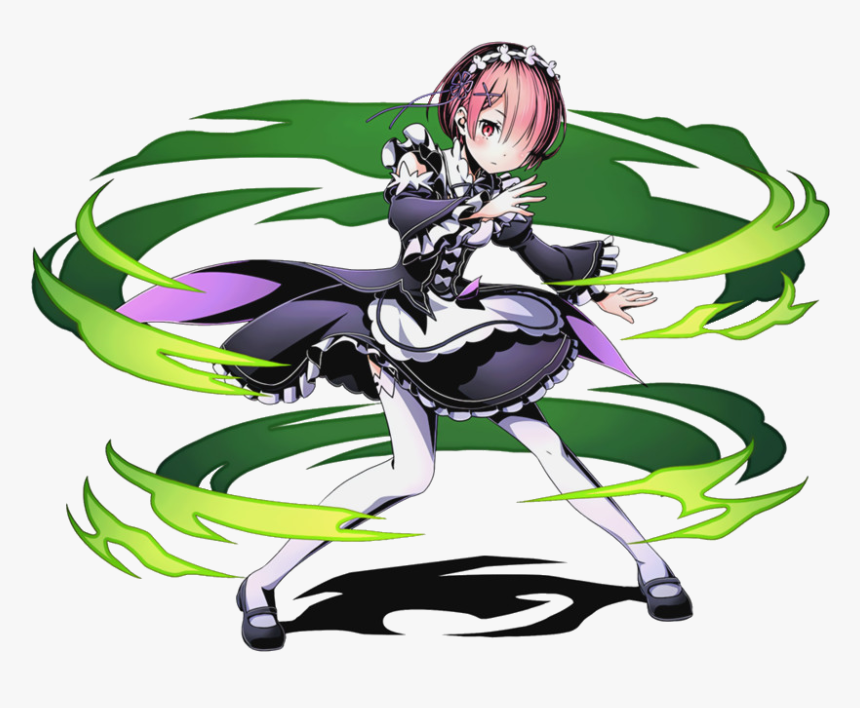 Ram Battle Re Zero , Png Download - Re Zero Ram Power, Transparent Png