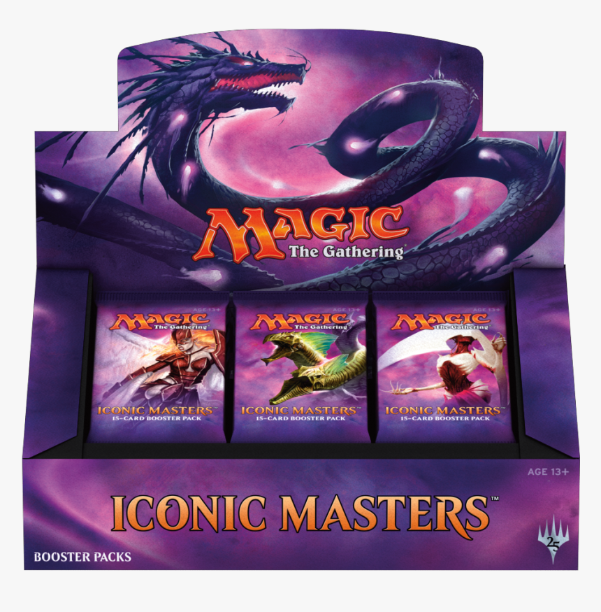 Mtg Magic Iconic Masters Booster Box - Iconic Masters Booster Box Png, Transparent Png
