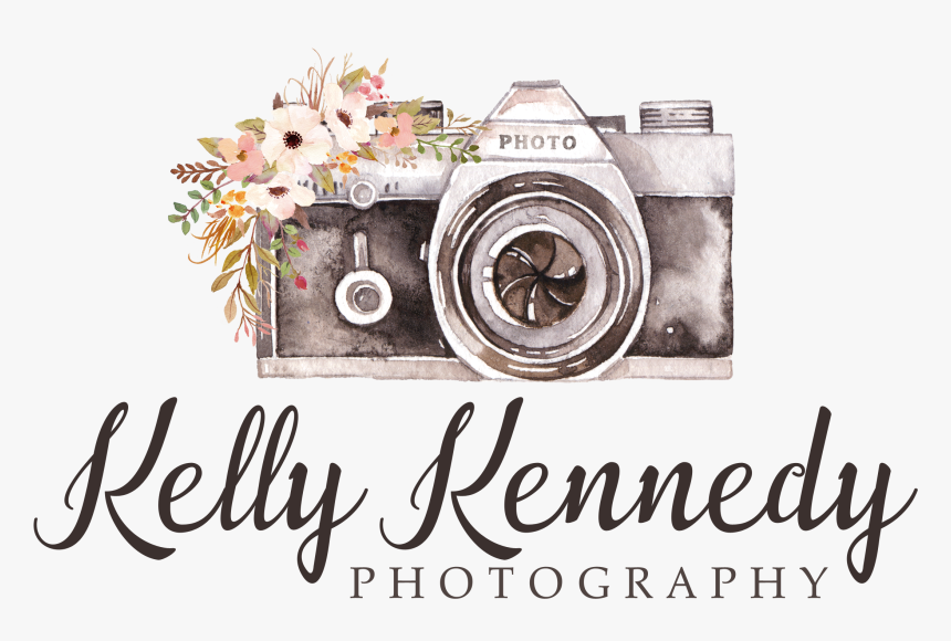 Kelly Kennedy Photography - Camera With Flowers, HD Png Download