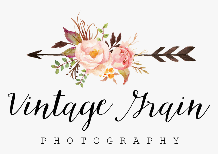Logo Photography Design Png Flower, Transparent Png