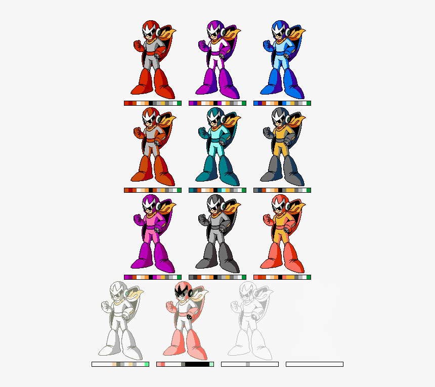 Transparent Protoman Png - Megaman 10 Protoman, Png Download