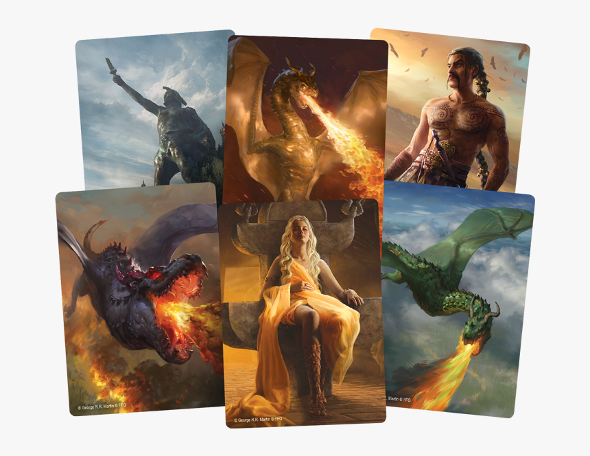 Daenerys Targaryen Agot Lcg Dragons Of The East, HD Png Download