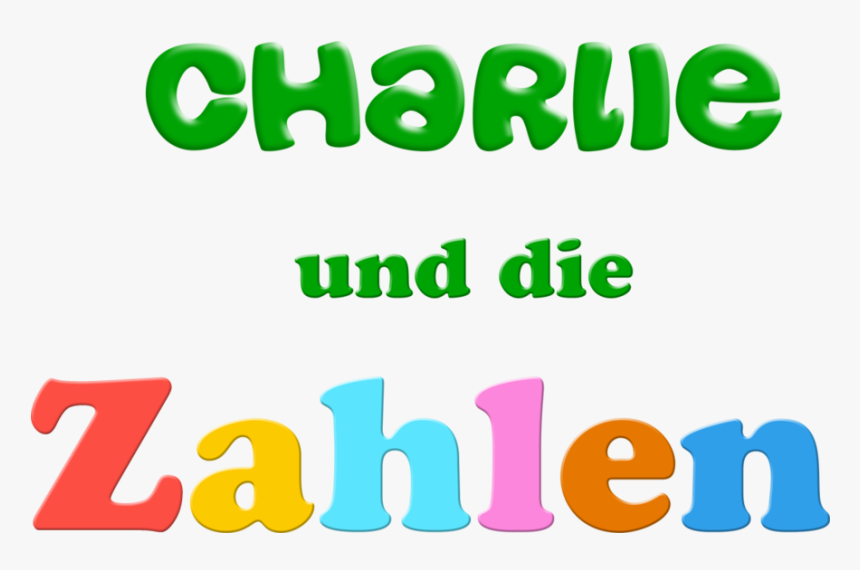 Charlie Und Die Zahlen , Transparent Cartoons - Graphic Design, HD Png Download