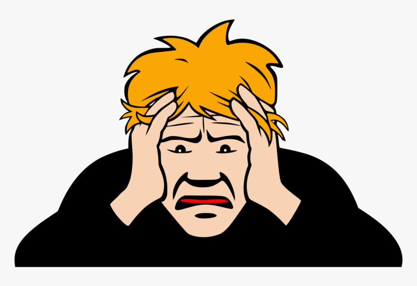 Emotion,art,facial Hair - Frustration Png, Transparent Png