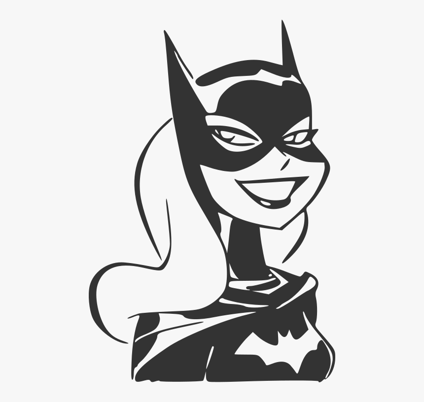Bruce Timm Drawing Batgirl, HD Png Download