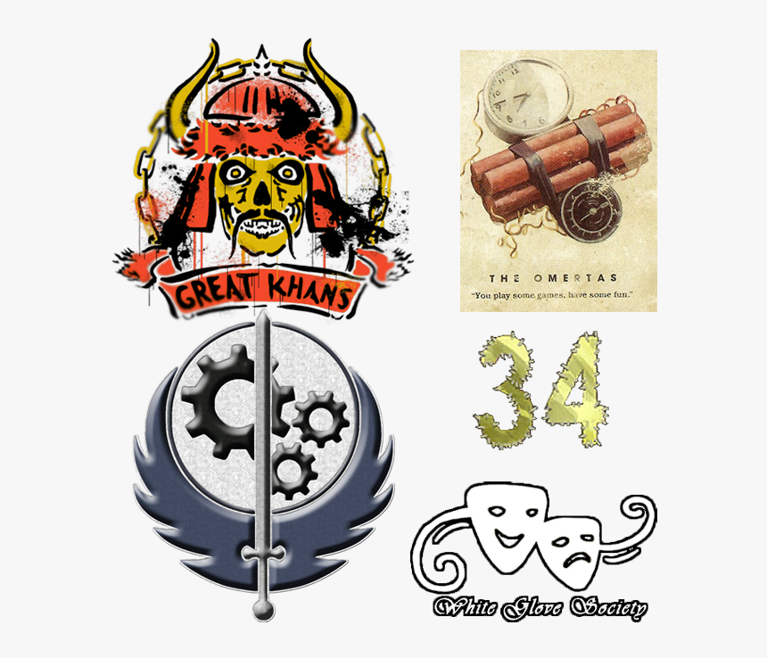Side Bets - Fallout Brotherhood Of Steel Tattoos, HD Png Download