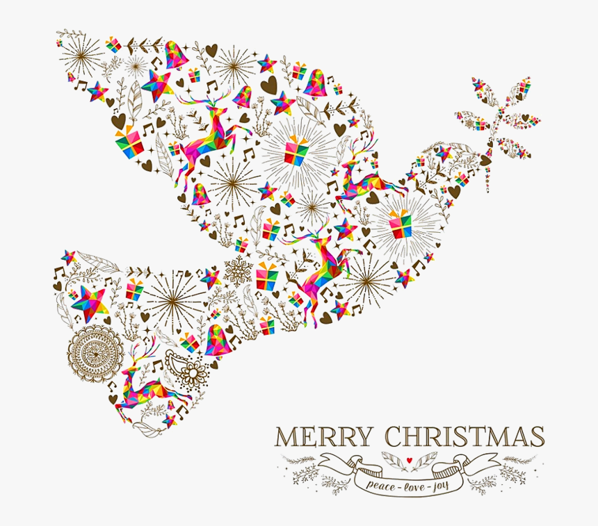 Peace Dove Christmas, HD Png Download