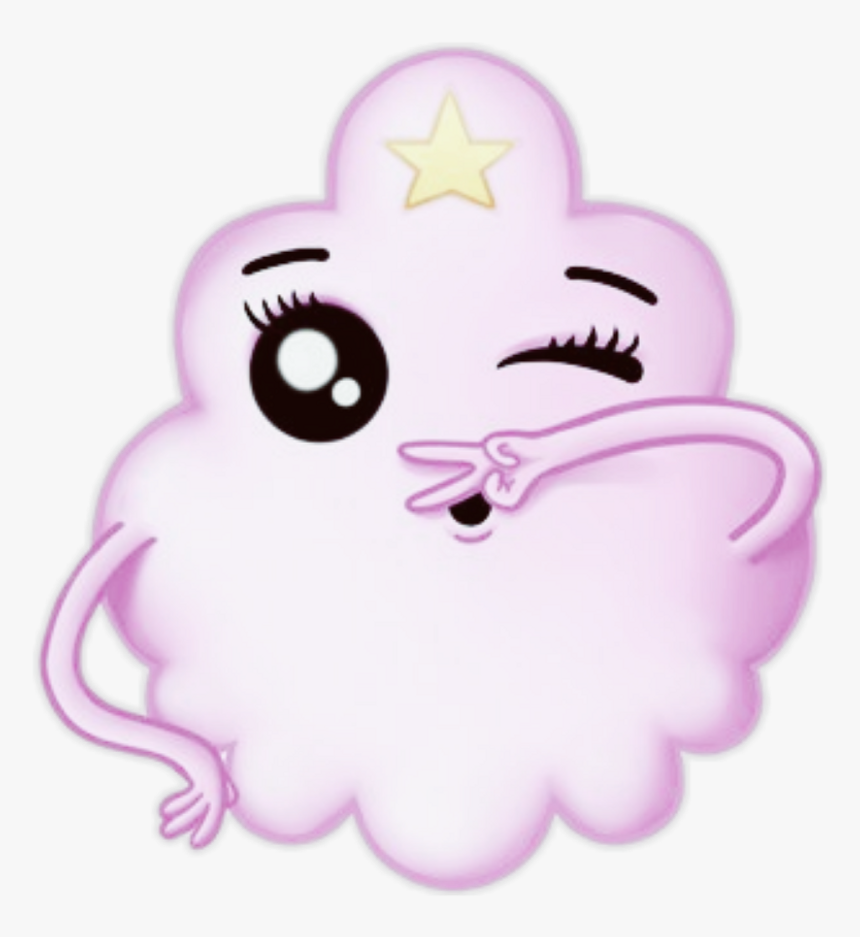Cloud Emoji Emojis Quiet Pink Decoration - Cartoon, HD Png Download