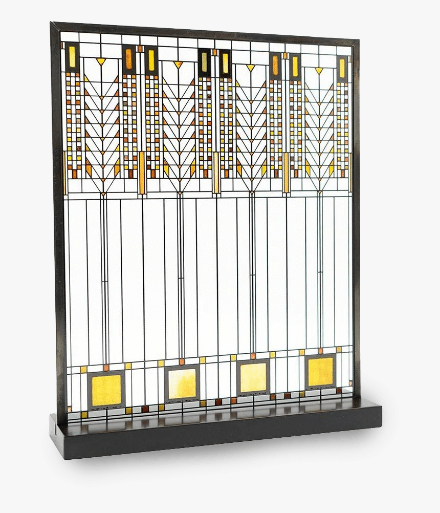 Frank Lloyd Wright Stained Glass, HD Png Download