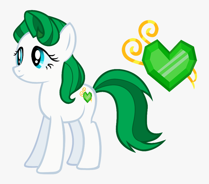 Gems Vector Mlp Fim - Mlp Emerald Cutie Mark, HD Png Download