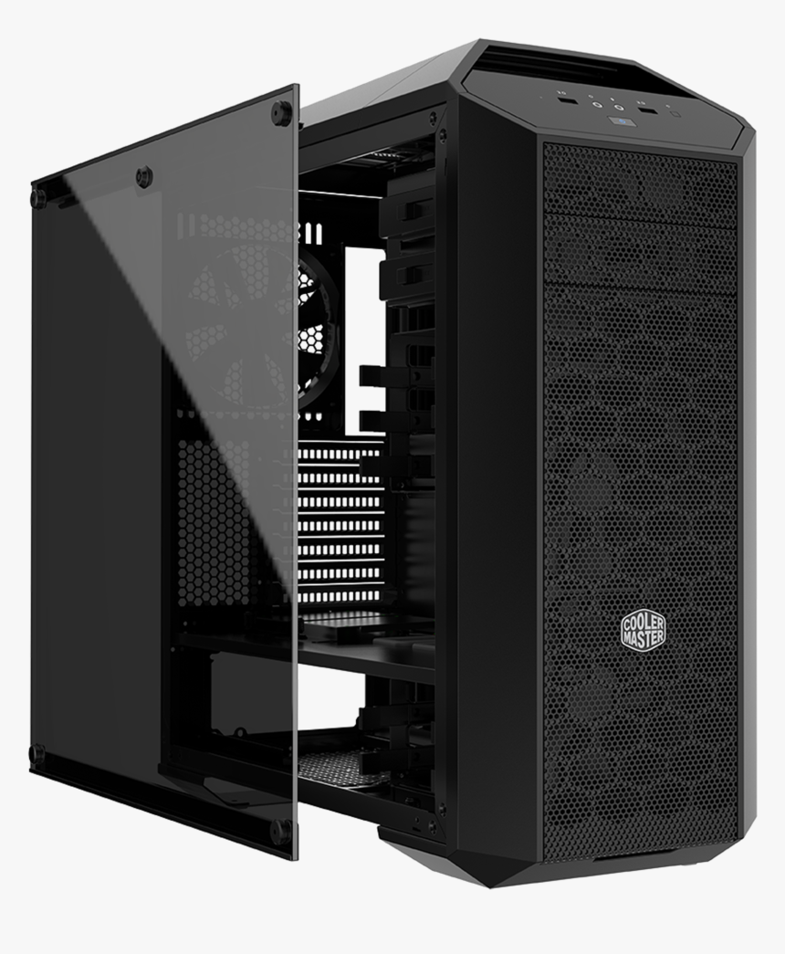 Transparent Glass Panel Png - Cooler Master Tempered Glass, Png Download