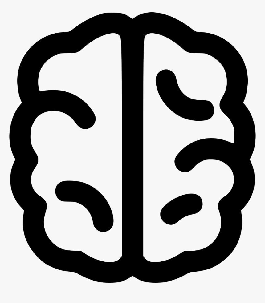 Brain Outline, HD Png Download