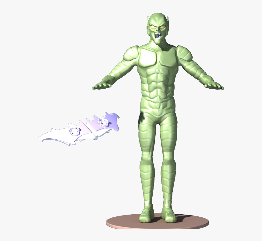 Green Goblin Glider - Figurine, HD Png Download