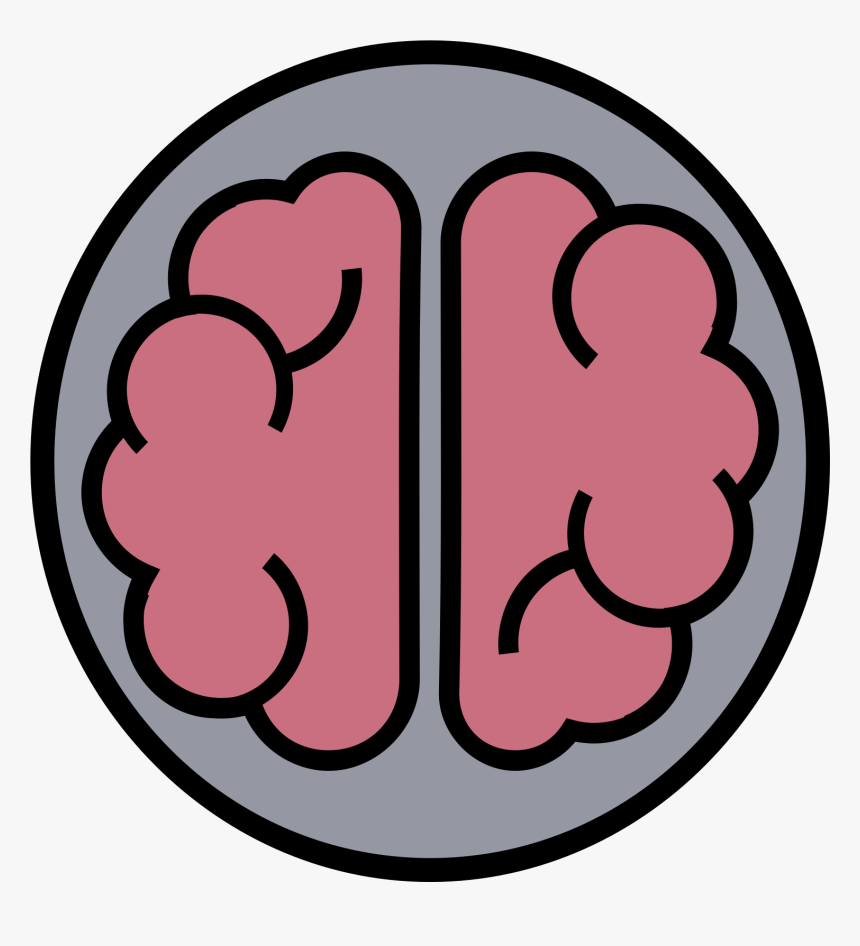 Brain Clip Art - Brain Clipart Logo, HD Png Download