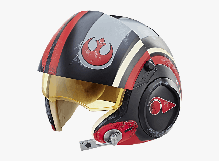 Poe Dameron Black Series Helmet - Poe Dameron Helmet, HD Png Download