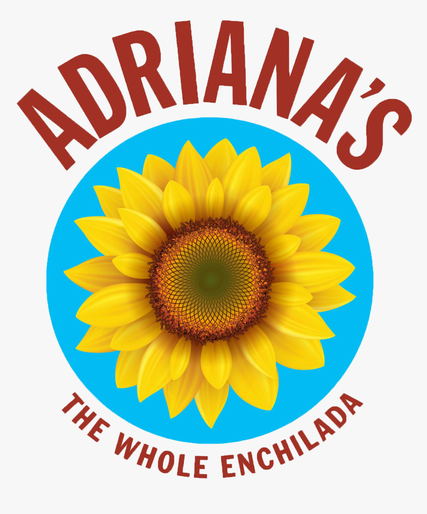 Menu Adrianas The Whole Enchilada Logo - Sunflower, HD Png Download