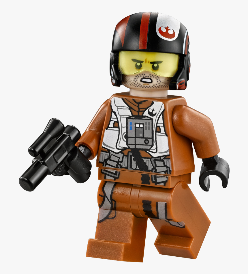 Lego Poe Dameron - Lego 75102, HD Png Download