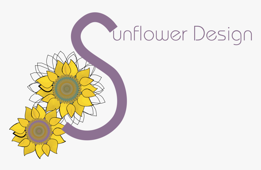 Sunflower Design Logo Png Transparent - African Daisy, Png Download
