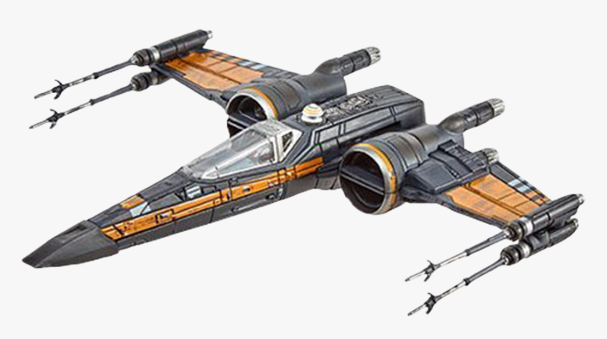 Star Wars Episode Vii - Hotwheels Elite Poe Xwing, HD Png Download
