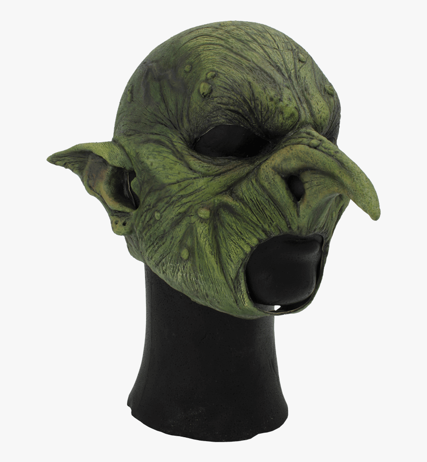 Green Malicious Goblin Mask - Mask, HD Png Download
