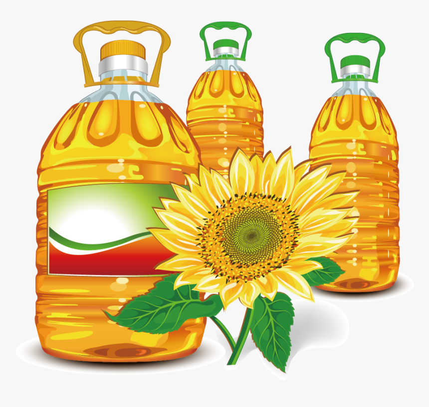 Png Library Stock Sunflower Olive Clip Art - Palm Oil Clip Art, Transparent Png