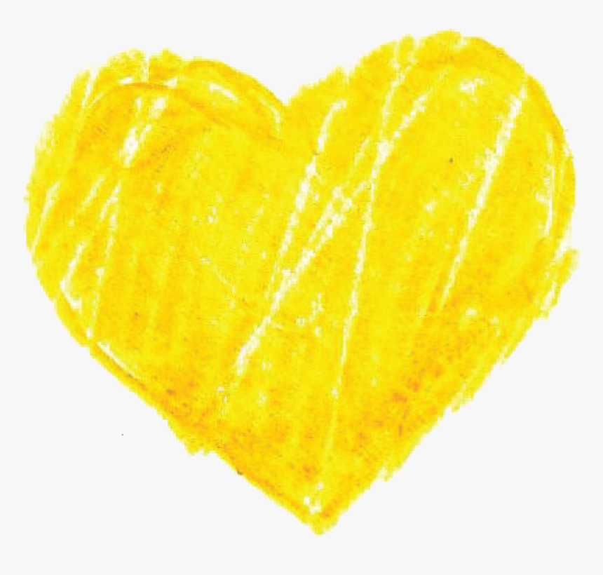 Download Yellow Heart Png Pic - Heart, Transparent Png