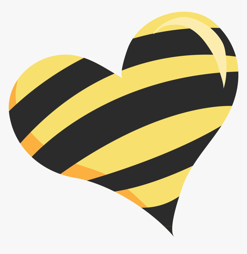 Photo By @daniellemoraesfalcao - Yellow And Black Heart, HD Png Download