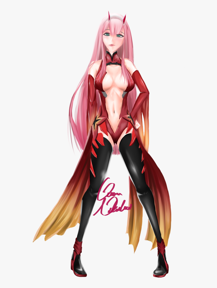 Zero Two - Zero Two Halloween Art, HD Png Download
