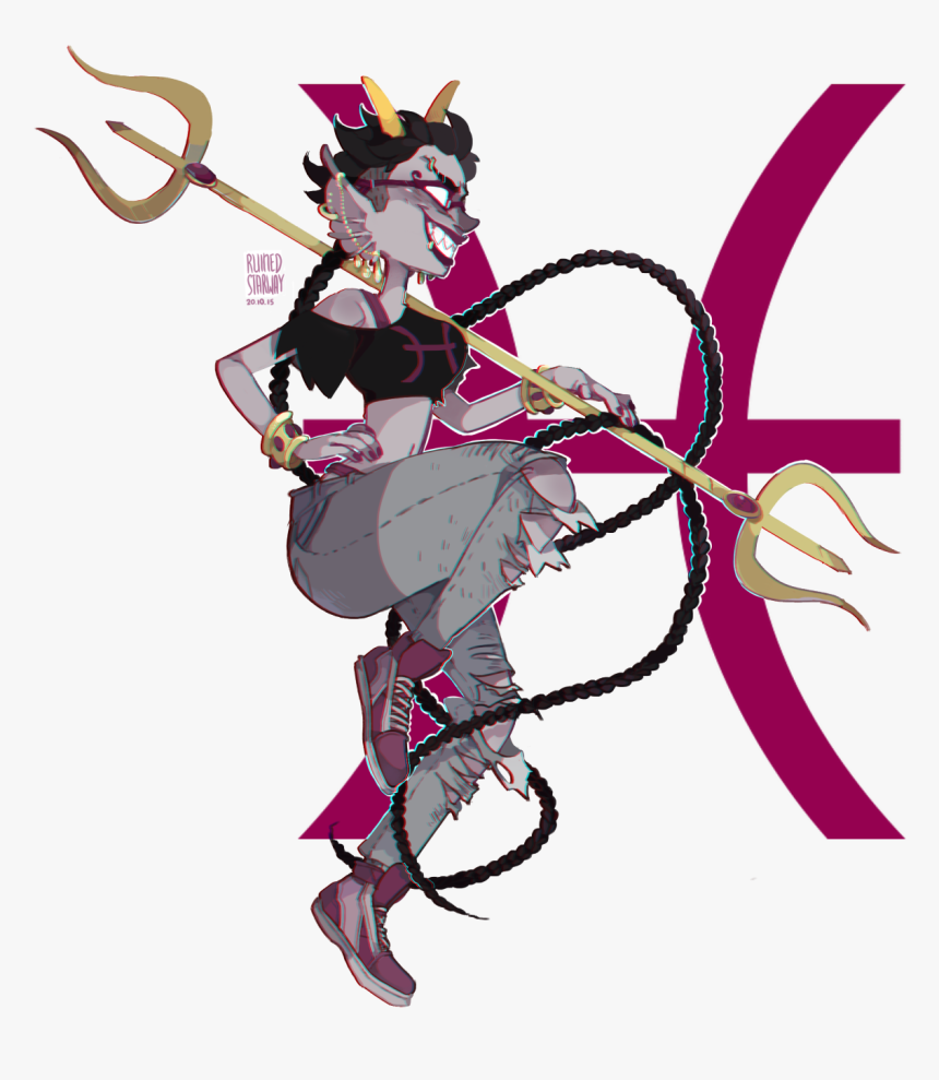 Crowd Clipart 20 Person - Anime Capricorn And Pisces, HD Png Download