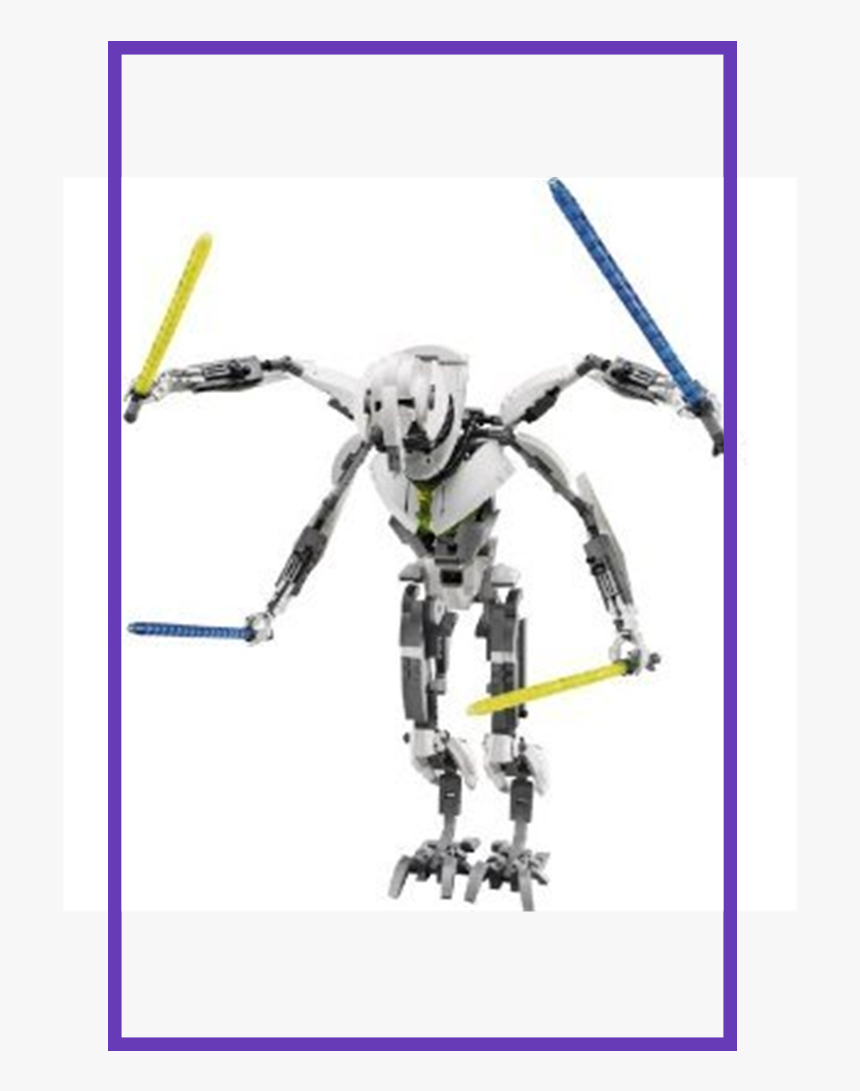 Lego Star Wars General Grievous 10186 [ Parallel Import - General Grievous Lego Model, HD Png Download