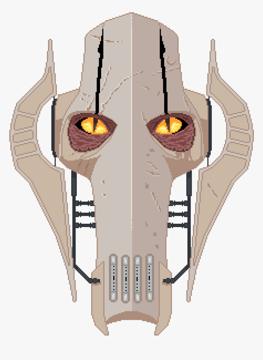General Grievous Pixel Art, HD Png Download