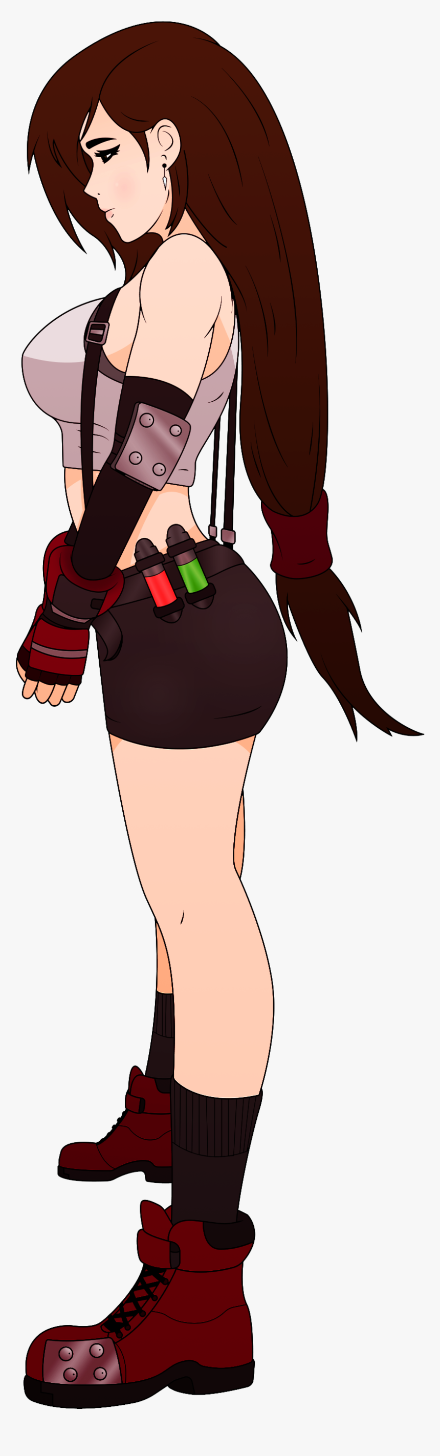 Tifa - Cartoon, HD Png Download