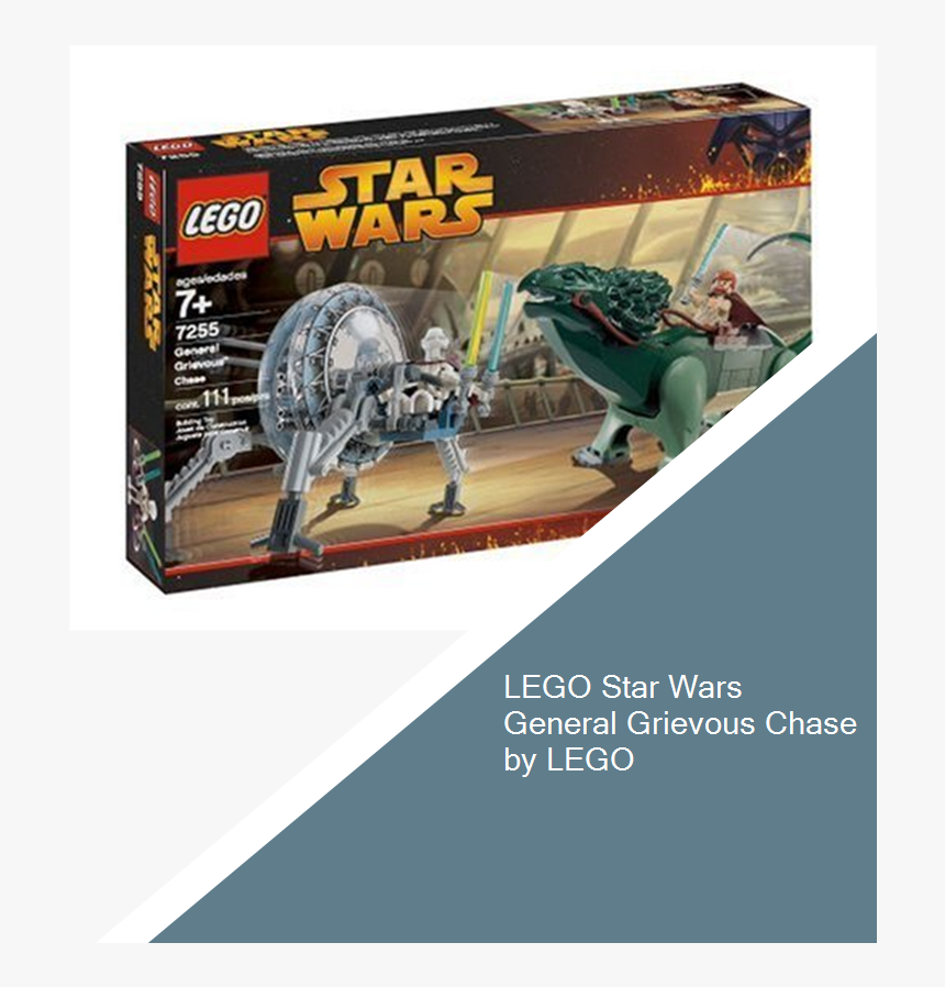 Lego Star Wars General Grievous Chase By Lego Lego - Lego Star Wars 7255, HD Png Download