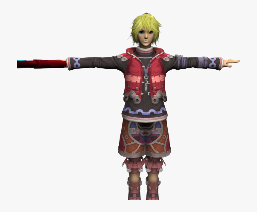 Download Zip Archive - Shulk Smash 4 Model, HD Png Download