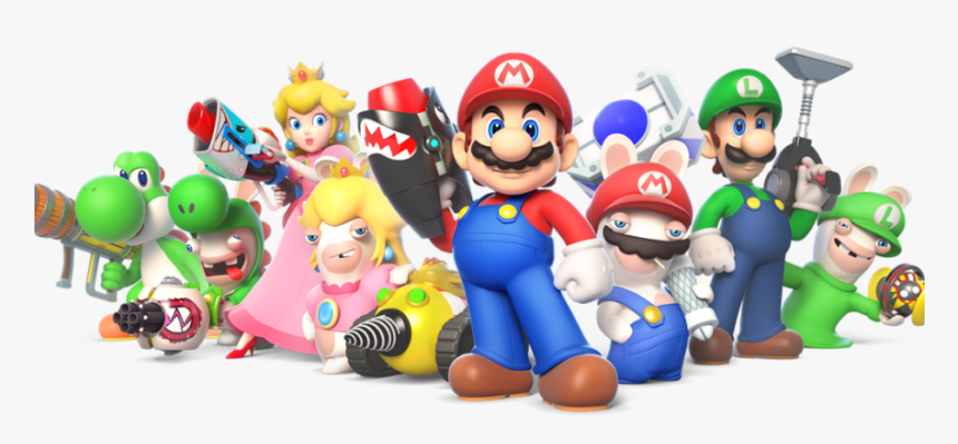 Mario And Rabbids Kingdom Battle - Mario Rabbids Kingdom Battle, HD Png Download