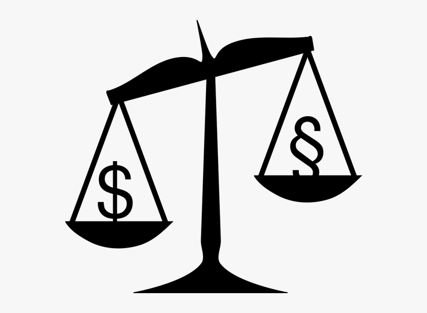 Transparent Law Clipart - Scales Of Justice Clip Art, HD Png Download