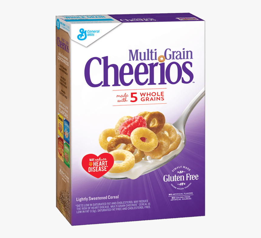 Multigrain Cheerios - Multi Grain Cheerios, HD Png Download