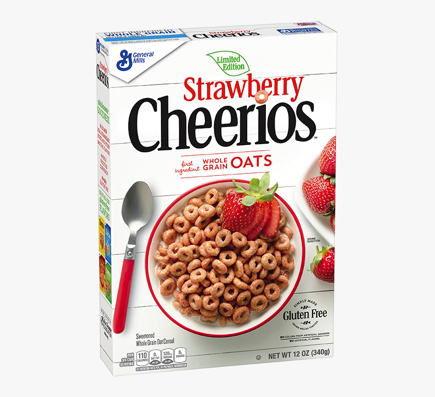 Strawberry Cheerios, HD Png Download