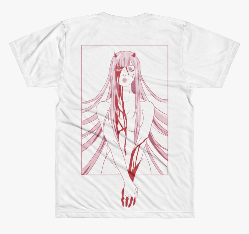 Image Of Red Handed Zero Two - Anime, HD Png Download