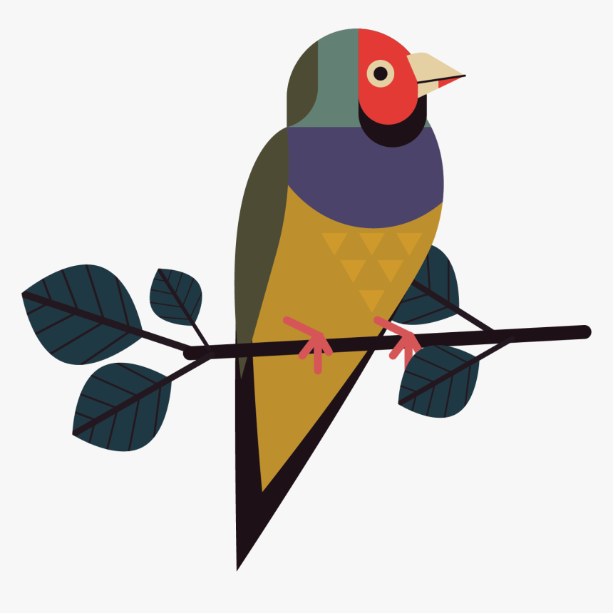 Perching Bird, HD Png Download