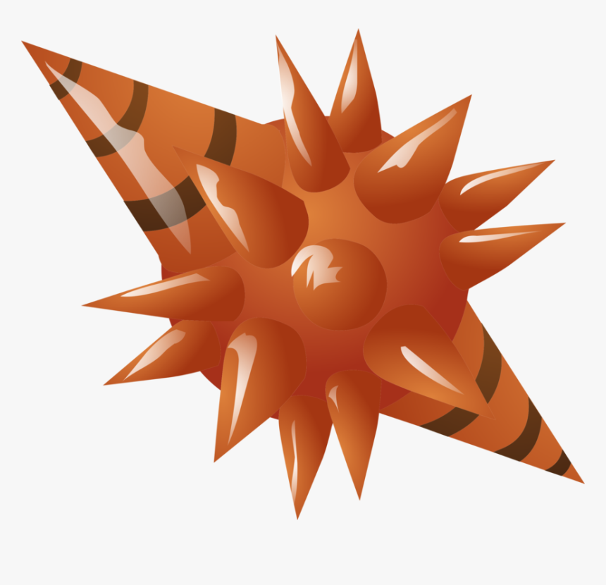 Orange,line,star - Illustration, HD Png Download
