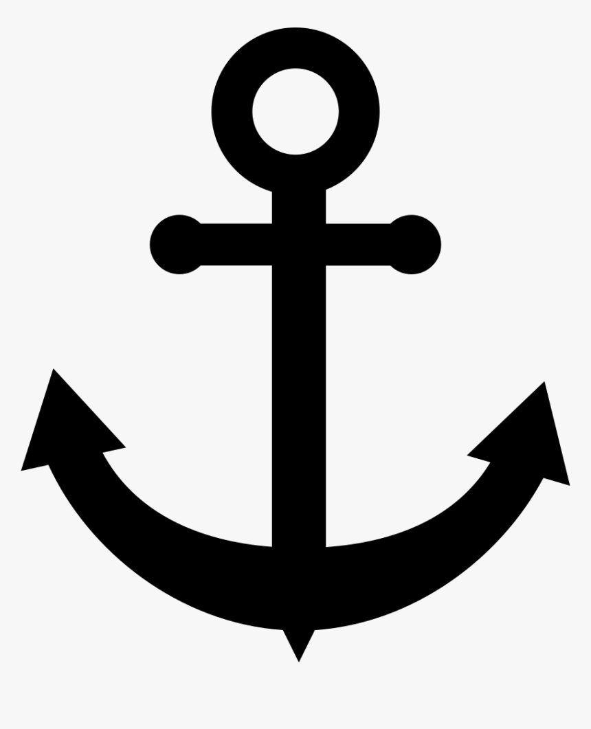 Anchor Outline Svg - Sailor Anchor, HD Png Download