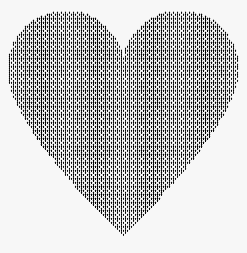 Cross Heart Clip Arts - Heart, HD Png Download