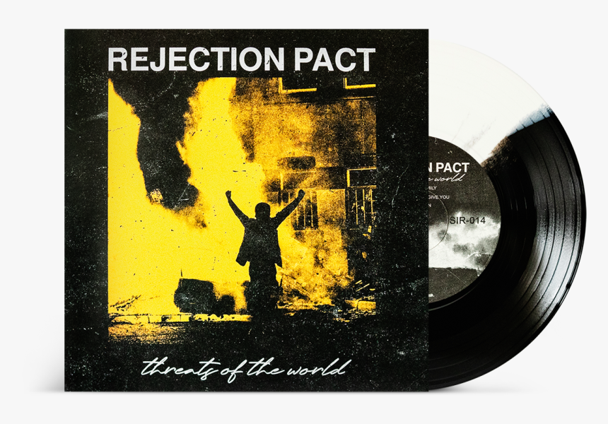 Rejection Pact Black White Split - Rejection Pact, HD Png Download