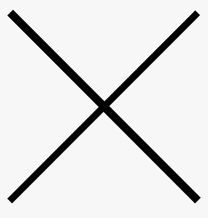 Cross Thin Svg Png Icon Free Download - Thin Cross Icon Png, Transparent Png