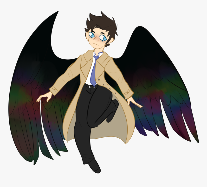 Castiel Fanart Transparent, HD Png Download