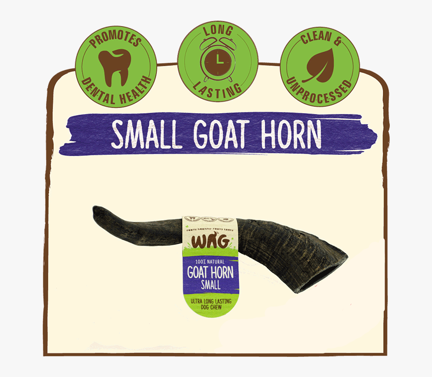 Goat Horn Treats For Dogs Small, HD Png Download