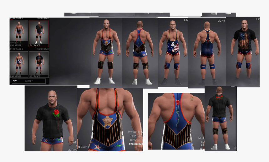 Transparent Wwe 2k18 Png - Wrestler, Png Download