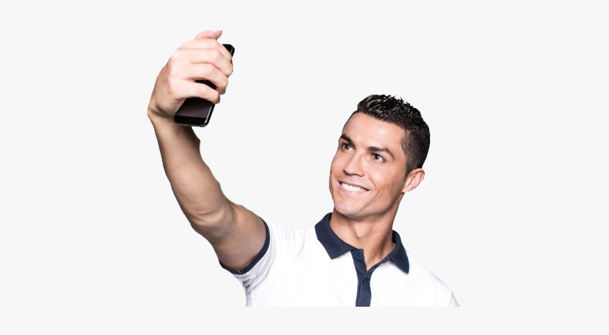 Cristiano Ronaldo Selfie Png, Transparent Png