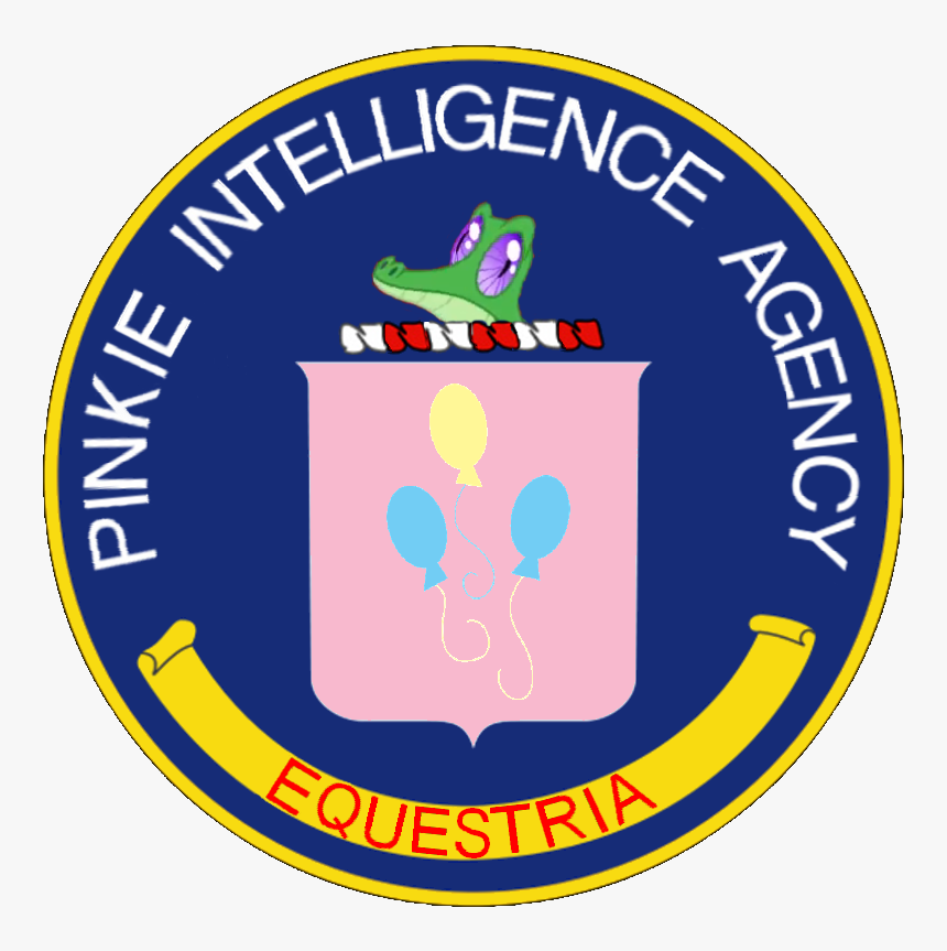 Lonewolf3878, Cia, Gummy, Logo Parody, Pinkie Pie, - Cia Logo Parody, HD Png Download